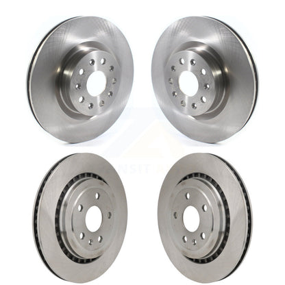 Disc Brake Rotors Front Rear Kit For Chevrolet Camaro