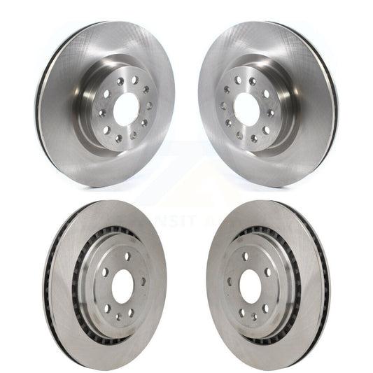 Disc Brake Rotors Front Rear Kit For Chevrolet Camaro