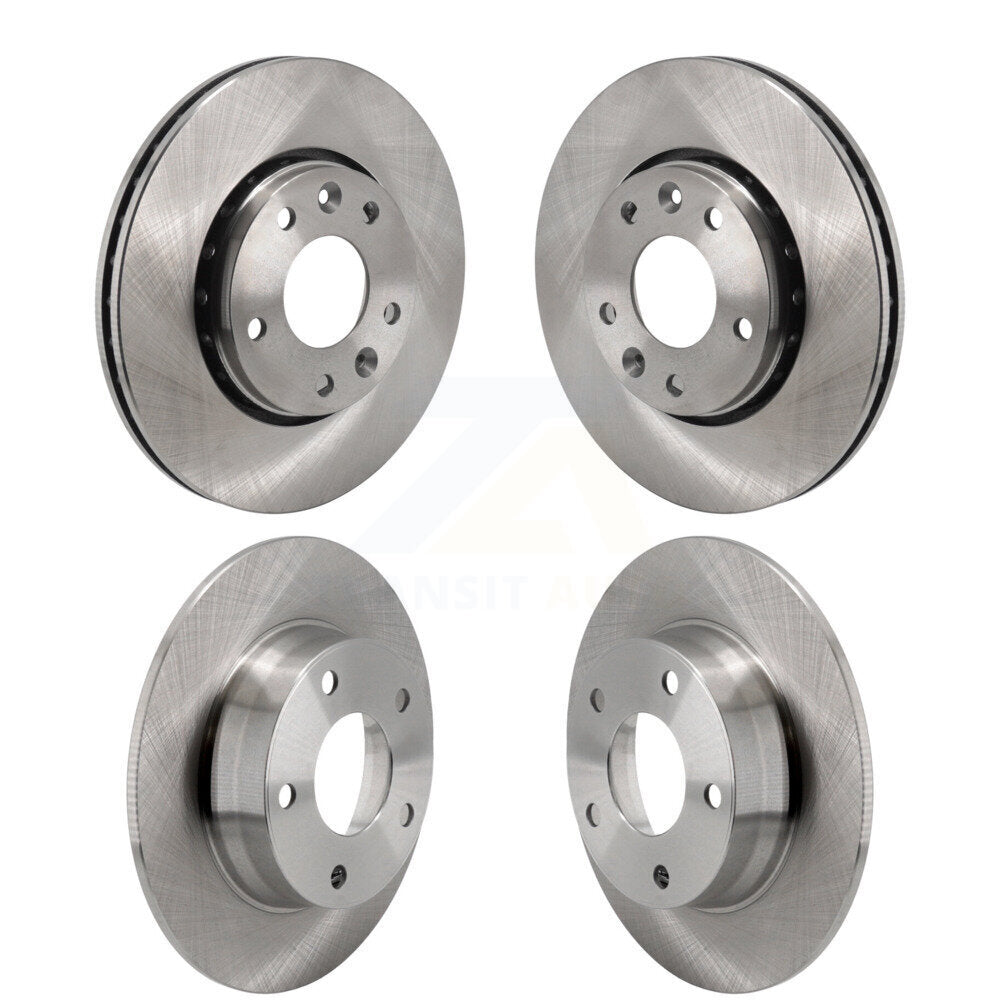 Disc Brake Rotors Front Rear Kit For 2020-2023 Nissan Sentra