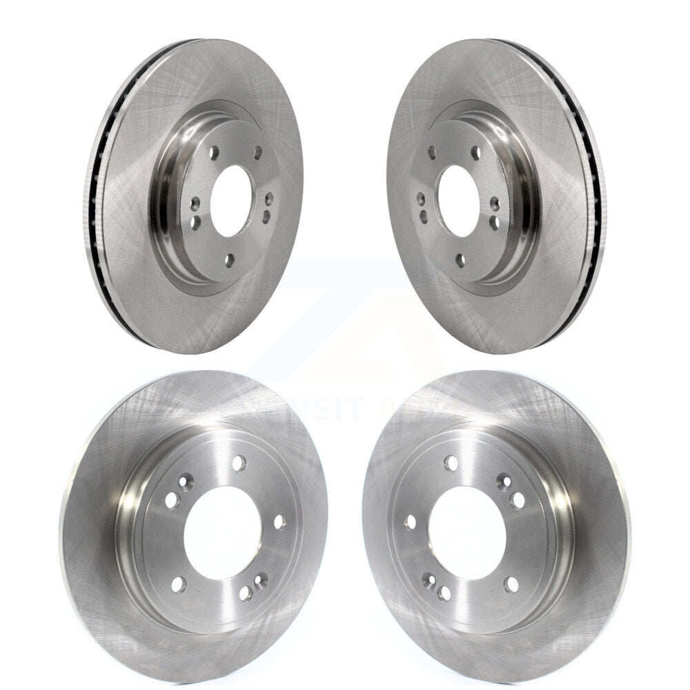 Disc Brake Rotors Front Rear Kit For Hyundai Elantra