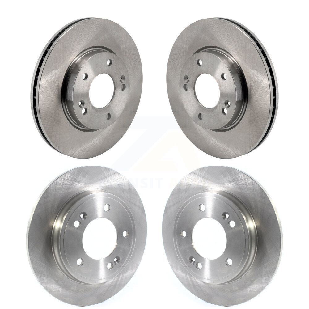 Disc Brake Rotors Front Rear Kit For Hyundai Elantra