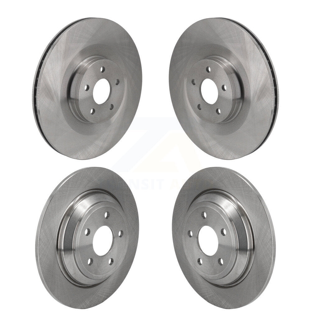 Disc Brake Rotors Front Rear Kit For 2016-2018 Ford Focus RS