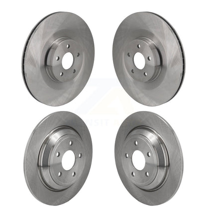 Disc Brake Rotors Front Rear Kit For 2016-2018 Ford Focus RS