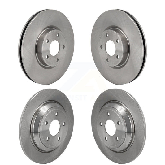 Disc Brake Rotors Front Rear Kit For Ford Escape Bronco Sport Lincoln Corsair
