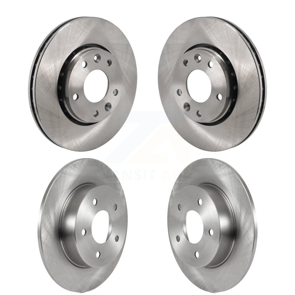 Disc Brake Rotors Front Rear Kit For 2021-2023 Nissan Kicks SV SR