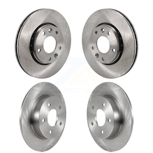 Disc Brake Rotors Front Rear Kit For 2021-2023 Nissan Kicks SV SR