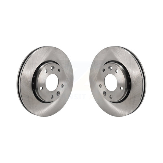 Disc Brake Rotors Front Pair For Nissan Kicks Sentra