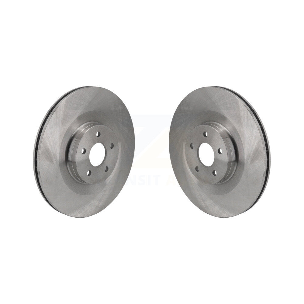 Disc Brake Rotors Front Pair For 2016-2018 Ford Focus RS