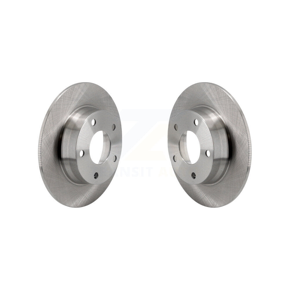 Disc Brake Rotors Rear Pair For Nissan Sentra