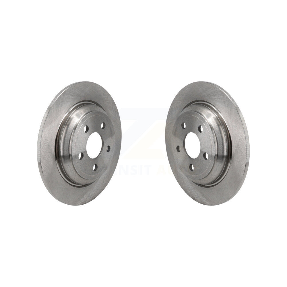 Disc Brake Rotors Rear Pair For 2022-2023 Ford Maverick