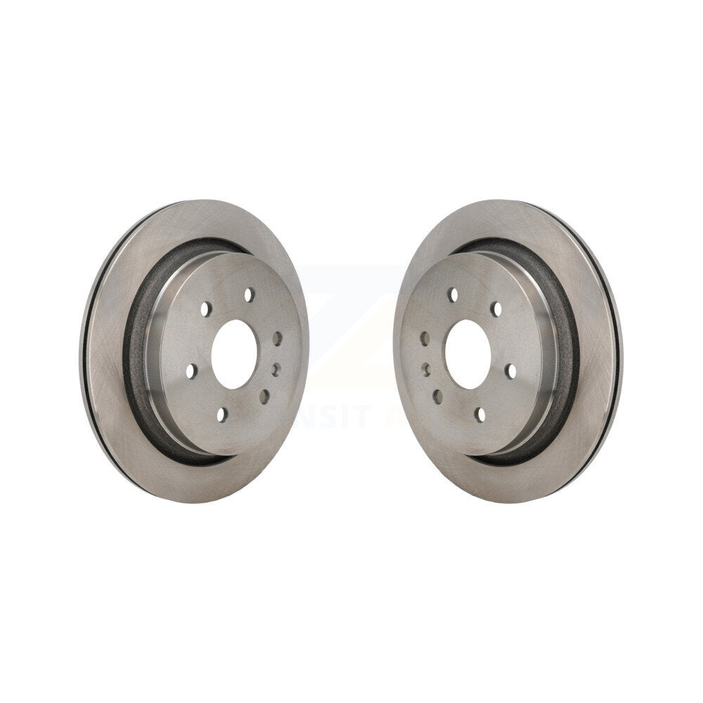 Disc Brake Rotors Rear Pair For Cadillac XTS