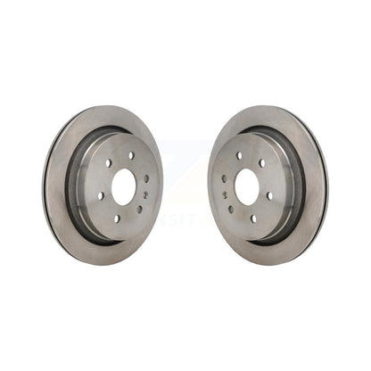 Disc Brake Rotors Rear Pair For Cadillac XTS