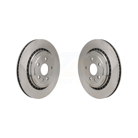 Disc Brake Rotors Rear Pair For Chevrolet Camaro Cadillac ATS