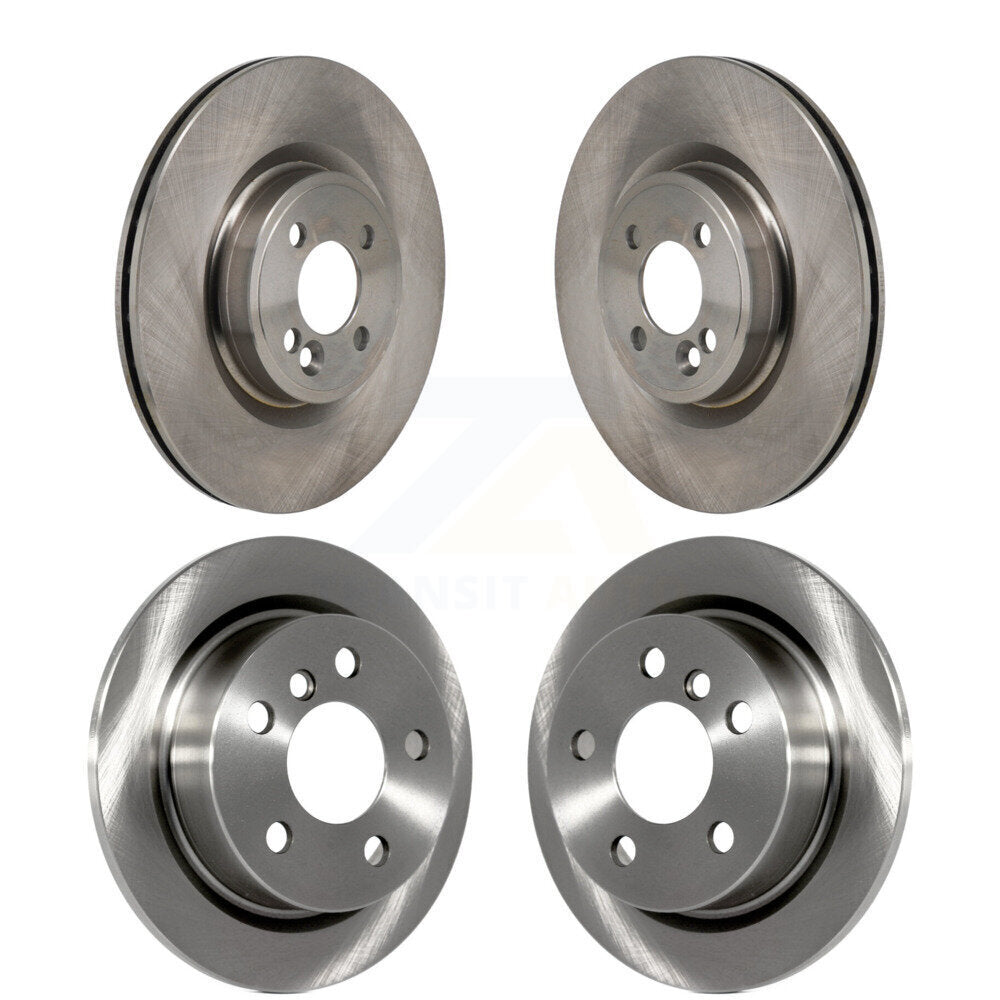 Brake Rotors Front Rear Kit For 2015 Mini Cooper With 316mm Diameter Rotor