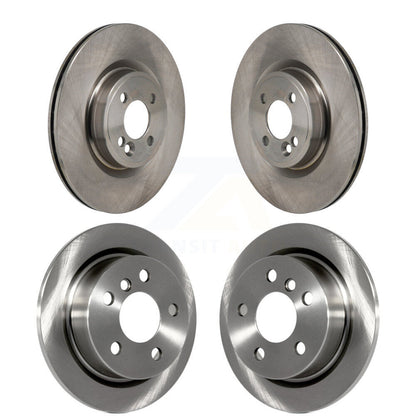 Brake Rotors Front Rear Kit For 2015 Mini Cooper With 316mm Diameter Rotor