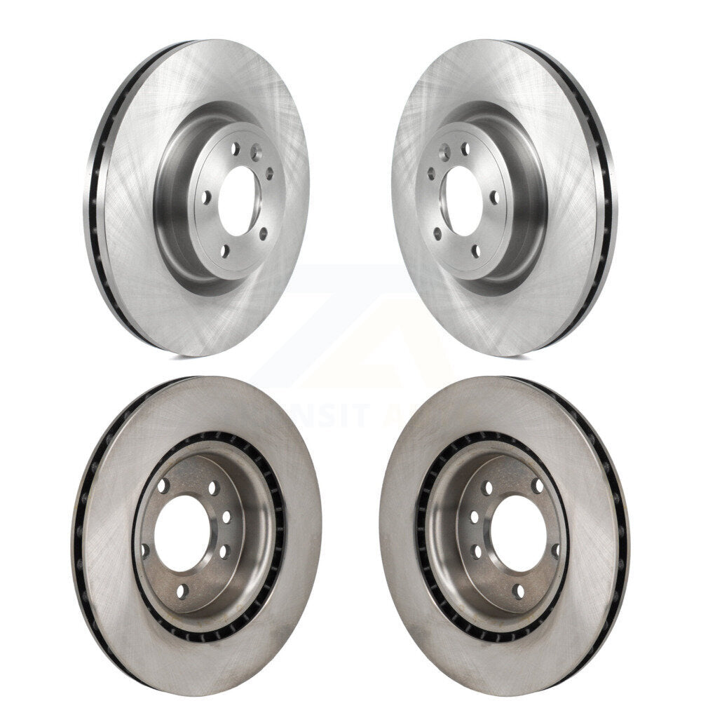 Brake Rotors Front Rear Kit For Land Rover Range With 363mm Diameter Rotor