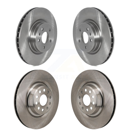 Disc Brake Rotors Front Rear Kit For Tesla S