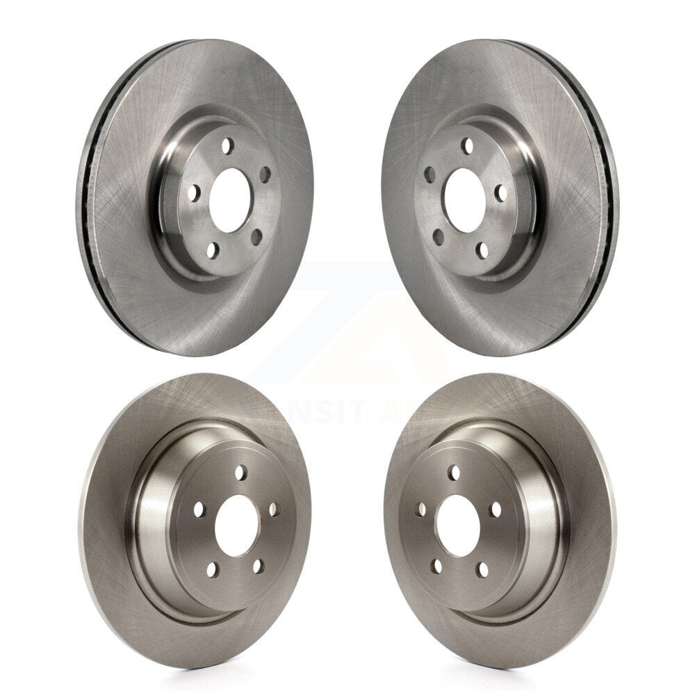 Disc Brake Rotors Front Rear Kit For 2017-2020 Lincoln MKZ 2.0L