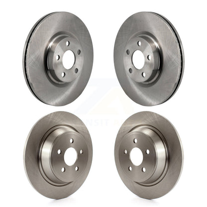 Disc Brake Rotors Front Rear Kit For 2017-2020 Lincoln MKZ 2.0L