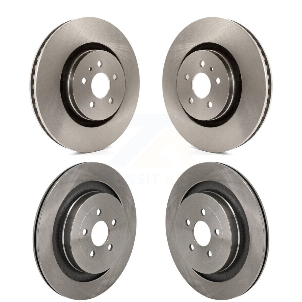 Disc Brake Rotors Front Rear Kit For Ford Edge Lincoln Nautilus