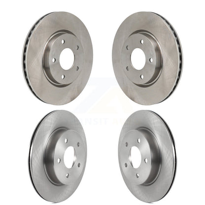 Disc Brake Rotors Front Rear Kit For Nissan Rogue