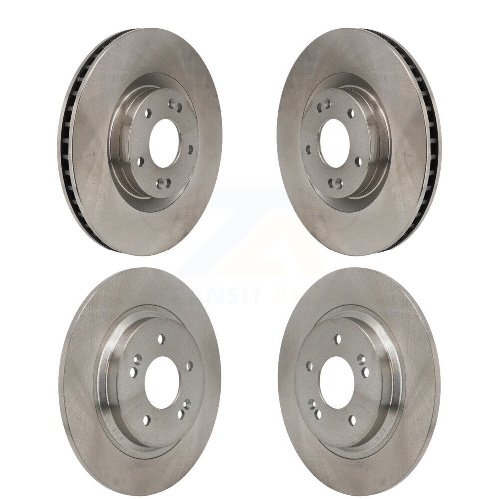 Disc Brake Rotors Front Rear Kit For Hyundai Santa Fe Kia Sorento GAS engine