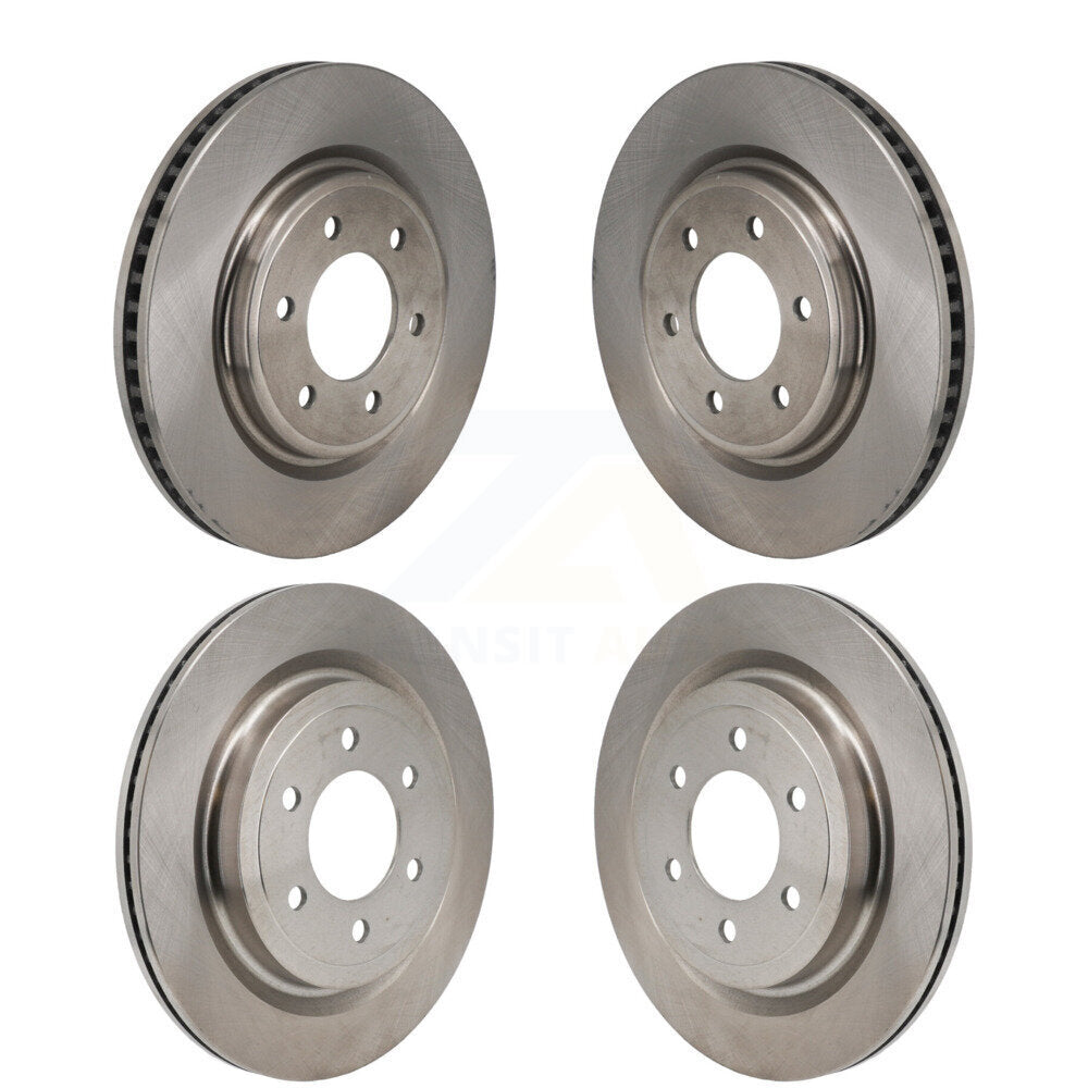 Disc Brake Rotors Front Rear Kit For Ford F-150