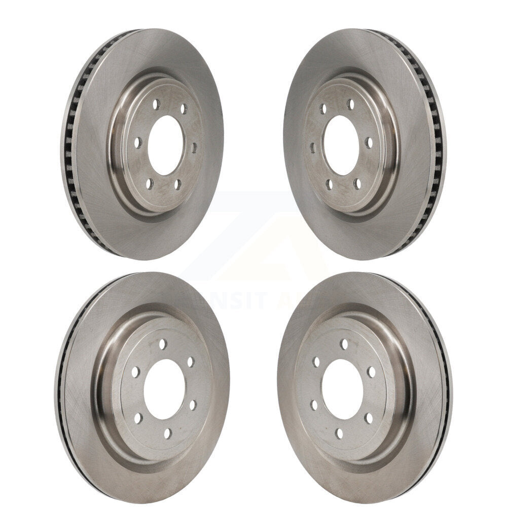 Disc Brake Rotors Front Rear Kit For Ford F-150 Lightning