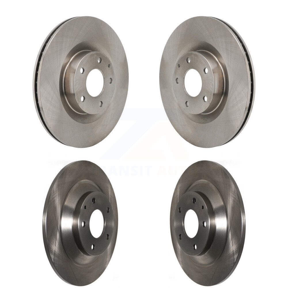 Disc Brake Rotors Front Rear Kit For 2022-2023 Mazda MX-30 EV