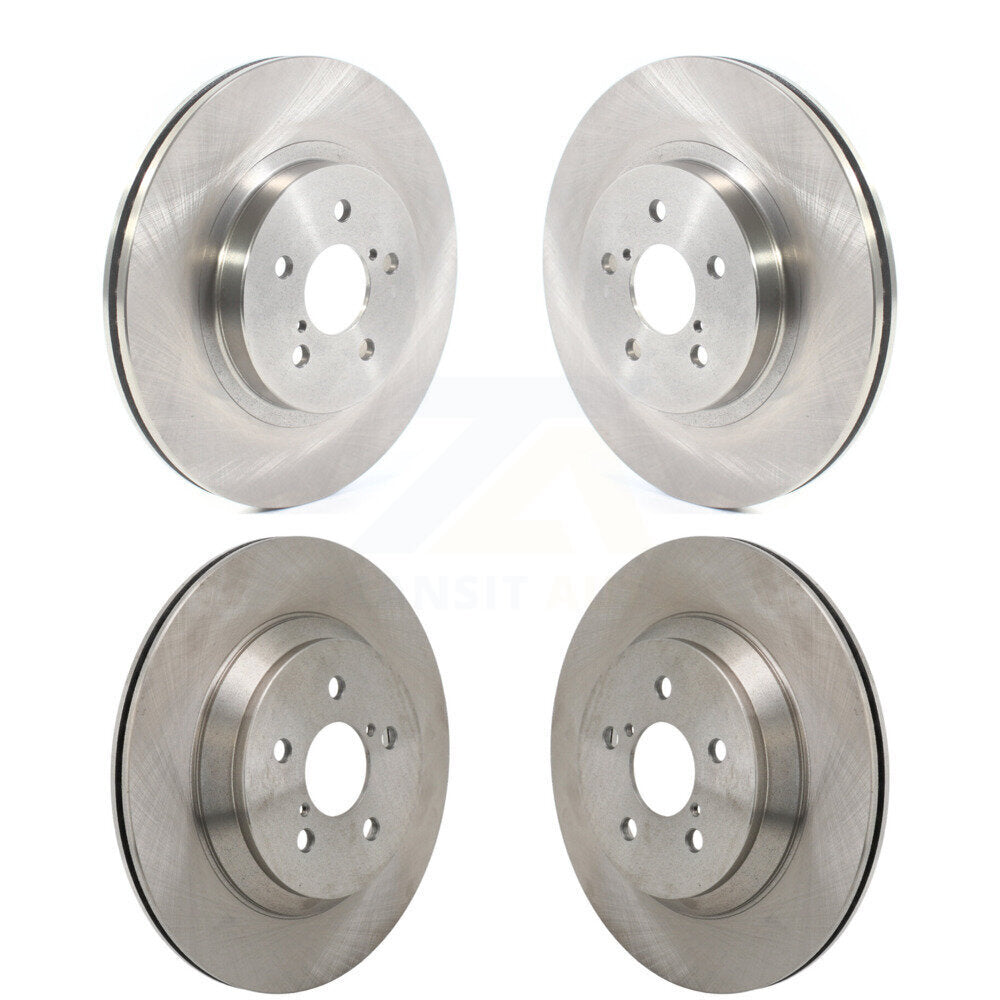 Disc Brake Rotor Front Rear Kit For Subaru Crosstrek With Electric Parking