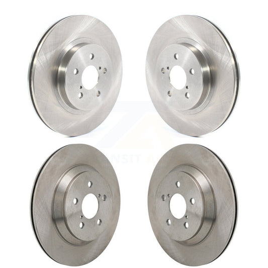 Disc Brake Rotor Front Rear Kit For Subaru Crosstrek With Electric Parking