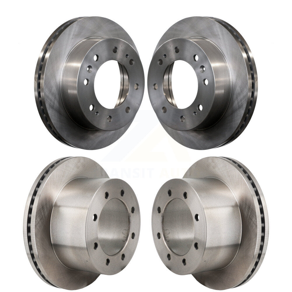 Brake Rotors Front Rear Kit For 2020-2024 GMC Sierra 3500 HD Chevrolet Silverado