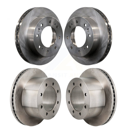 Brake Rotors Front Rear Kit For 2020-2024 GMC Sierra 3500 HD Chevrolet Silverado