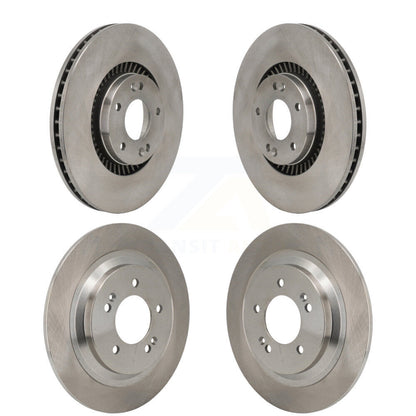 Disc Brake Rotors Front Rear Kit For 2022-2025 Kia Carnival