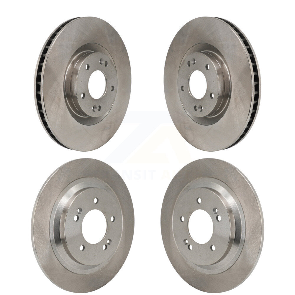 Disc Brake Rotors Front Rear Kit For Hyundai Santa Cruz Fe Kia Sorento