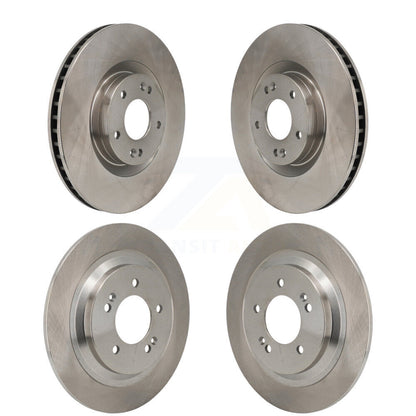Disc Brake Rotors Front Rear Kit For Hyundai Santa Cruz Fe Kia Sorento