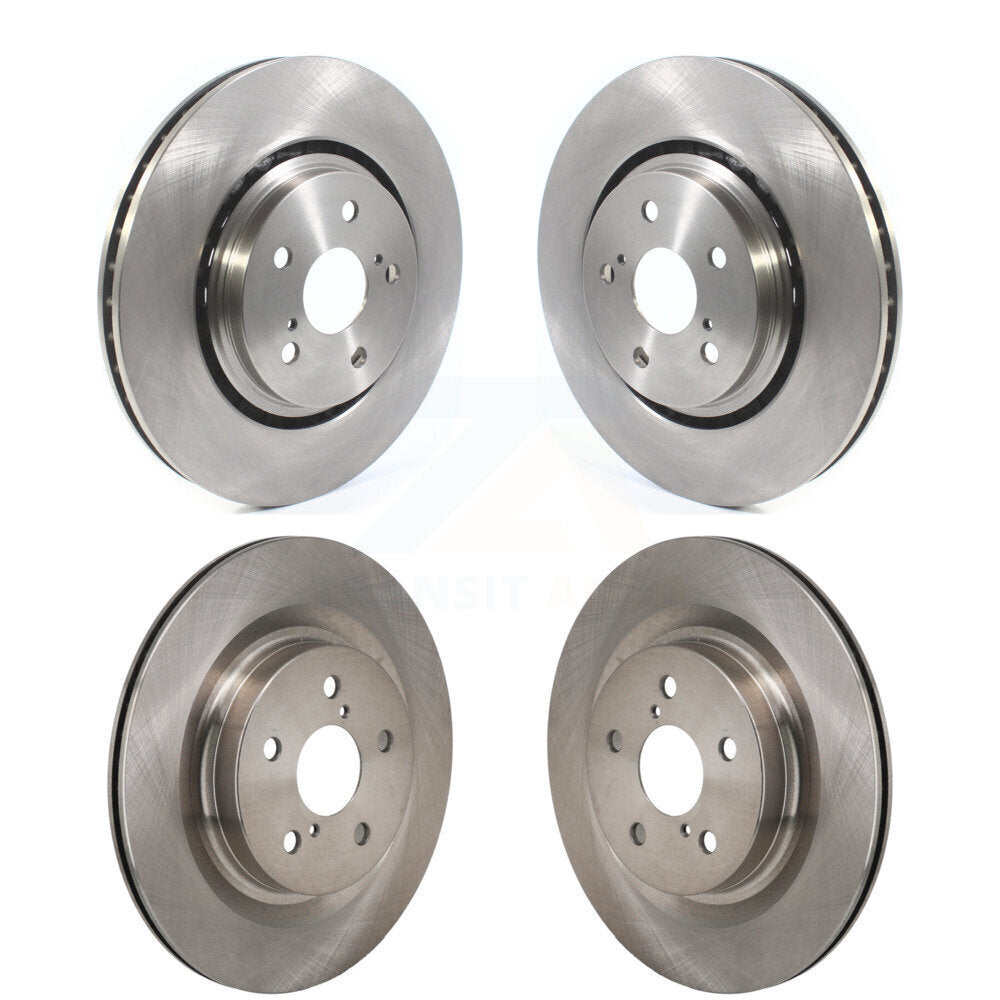 Disc Brake Rotors Front Rear Kit For Lexus NX350h NX350 NX250 Toyota Crown