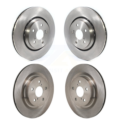Disc Brake Rotors Front Rear Kit For Lexus NX350h NX350 NX250 Toyota Crown