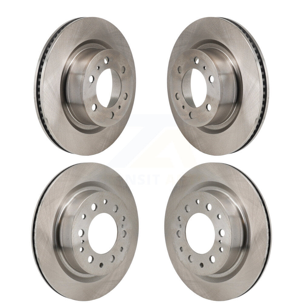 Disc Brake Rotors Front Rear Kit For Toyota Tundra Sequoia Lexus LX600