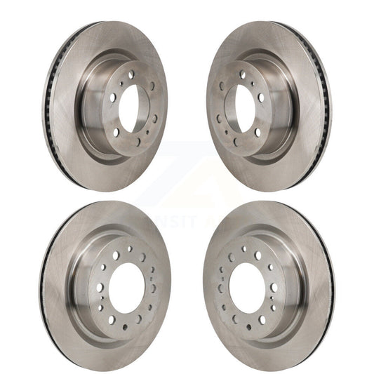 Disc Brake Rotors Front Rear Kit For Toyota Tundra Sequoia Lexus LX600