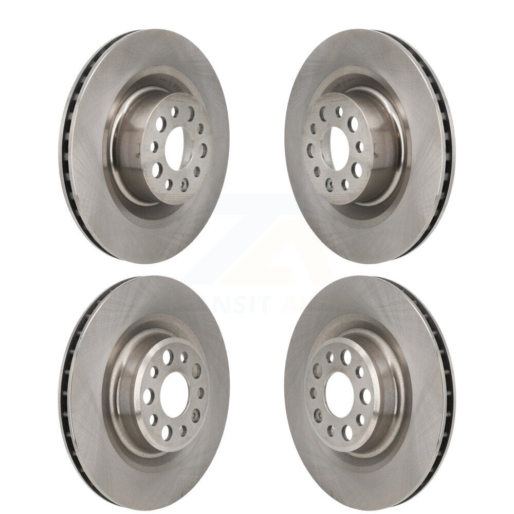 Disc Brake Rotors Front Rear Kit For Tesla S