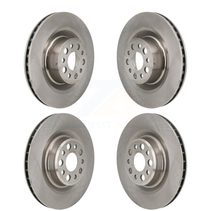 Disc Brake Rotors Front Rear Kit For Tesla S