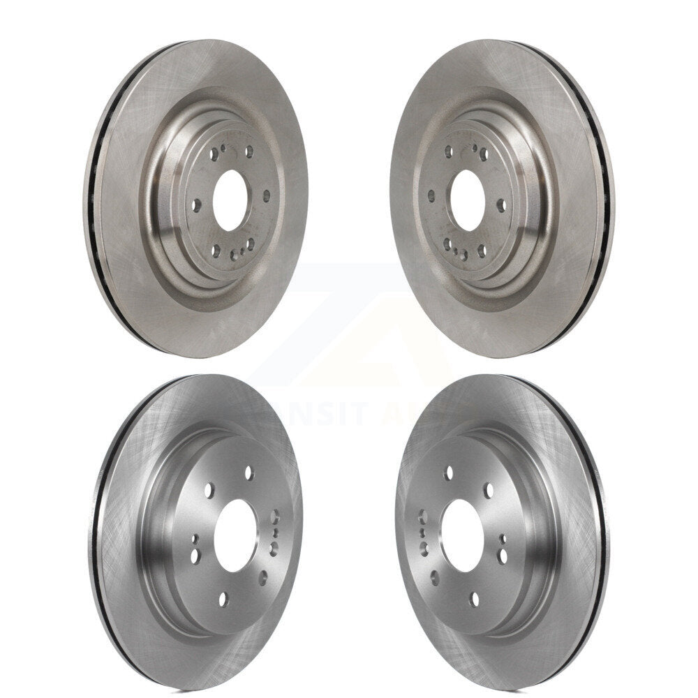 Brake Rotor Front Rear Kit For GMC Sierra 1500 Chevrolet Silverado Tahoe Limited