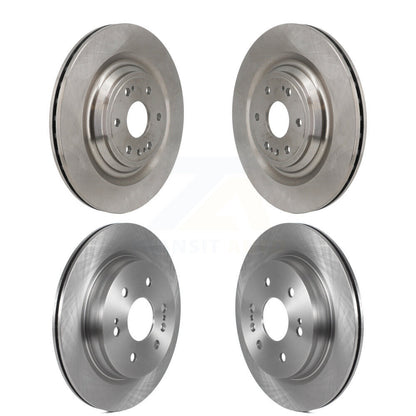 Brake Rotor Front Rear Kit For GMC Sierra 1500 Chevrolet Silverado Tahoe Limited