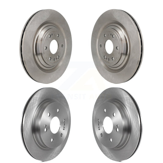 Brake Rotor Front Rear Kit For GMC Sierra 1500 Chevrolet Silverado Tahoe Limited