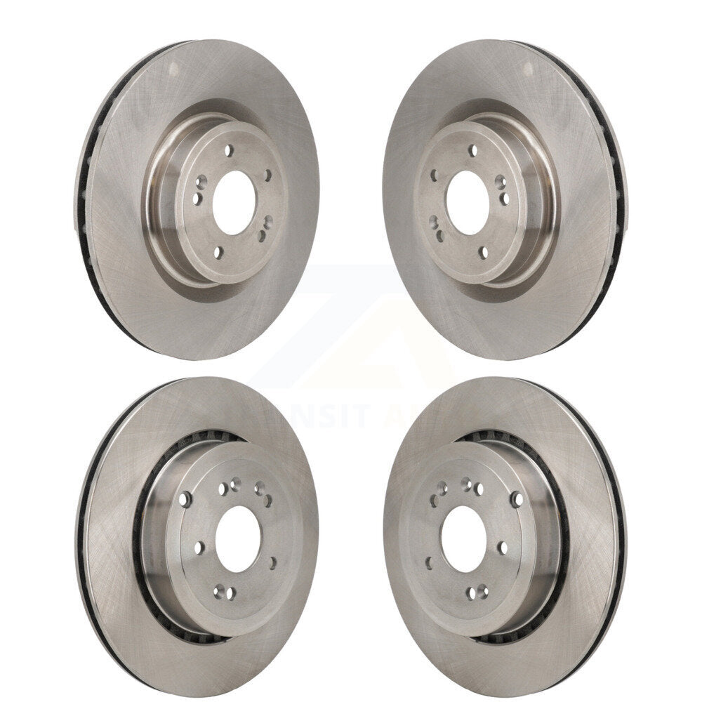 Disc Brake Rotors Front Rear Kit For Kia Stinger Genesis G70