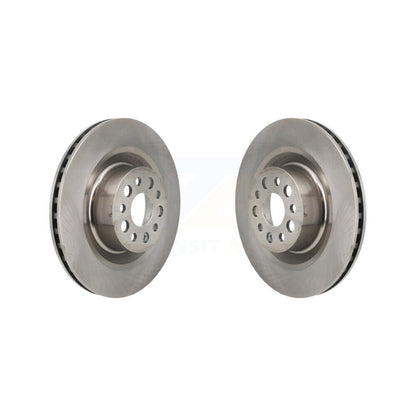 Disc Brake Rotors Front Pair For Tesla S