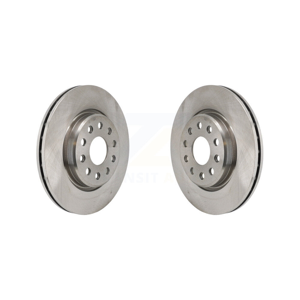Brake Rotor Front Pair For Jeep Grand Cherokee L With 354mm Diameter