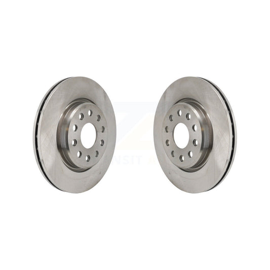 Brake Rotor Front Pair For Jeep Grand Cherokee L With 354mm Diameter