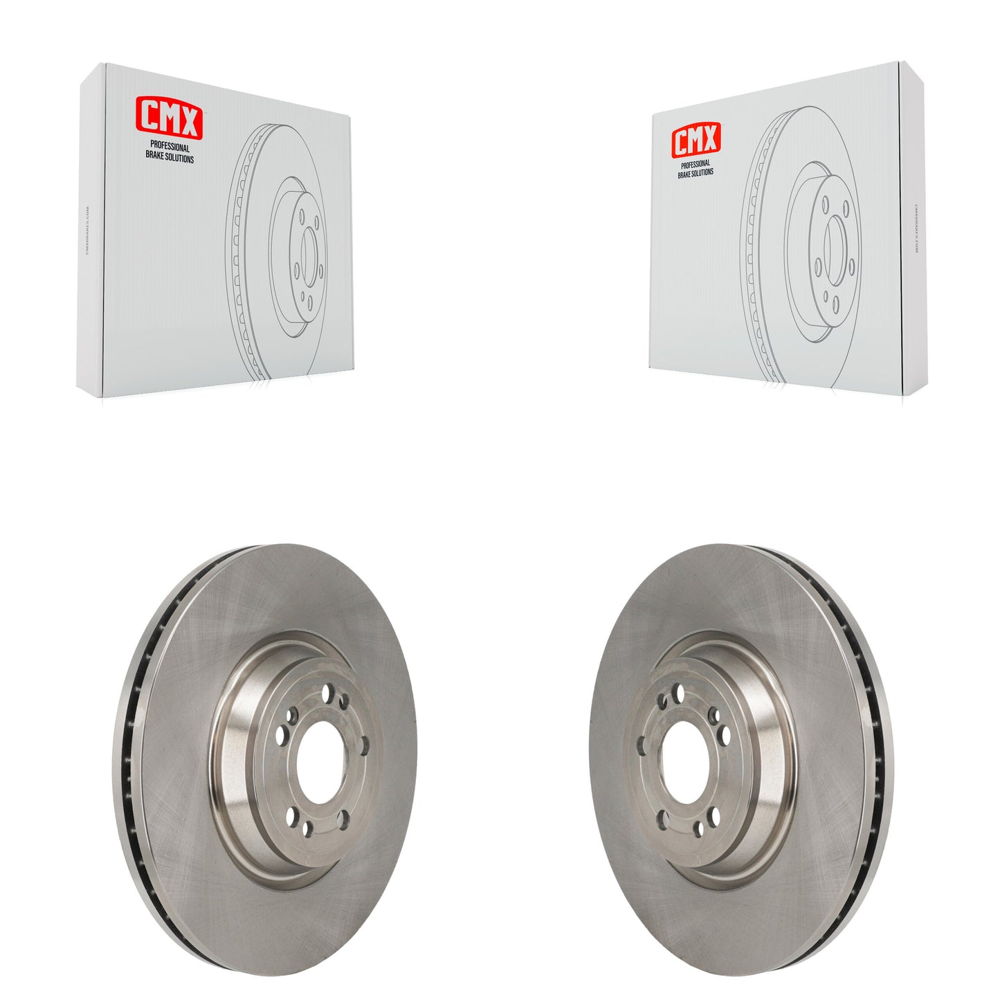 Disc Brake Rotors Front Pair For Mercedes-Benz GLE450 GLS450 GLS580 GLE580